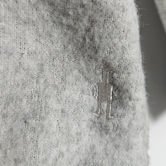 Smartwool Hudson Trail Fleece Anorak Grey Jacket Size XS - Picture 6 of 12